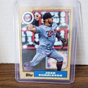 2022 Series 1 1987 Baseball #T87-78 Josh Donaldson - Minnesota Twins